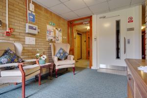 Communal Entrance lobby- click for photo gallery